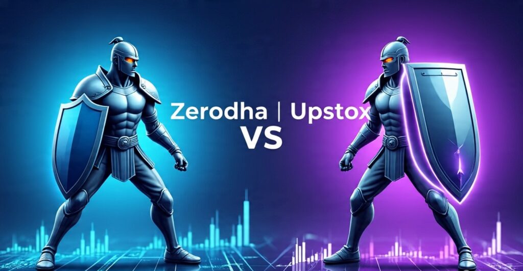 Zerodha vs Upstox 2025 – Beginners के लिए Best Broker Guide