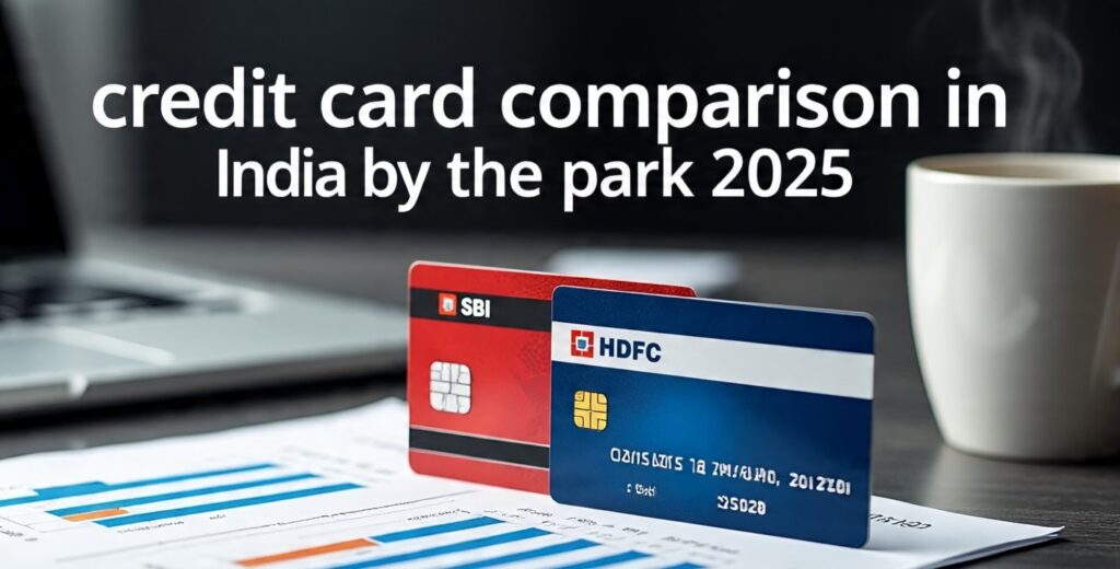 SBI vs HDFC Credit Card की तुलना – 2025 का रियलिस्टिक इमेज